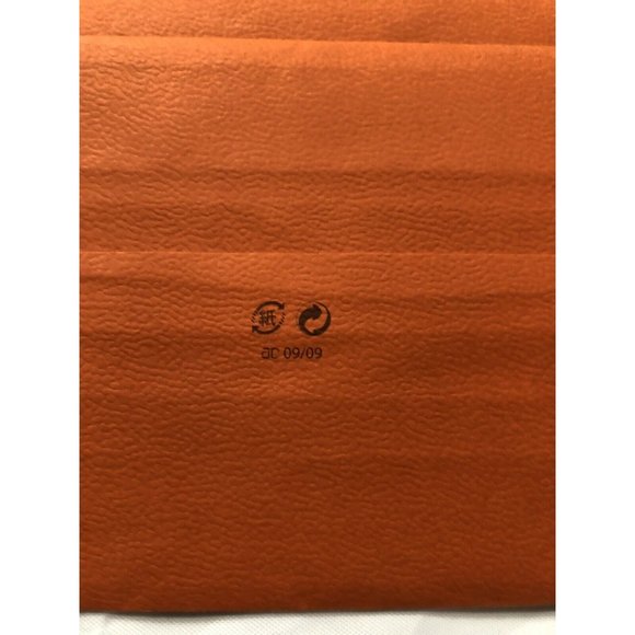 Hermes Reusable Paper Shopping Bag Gift Orange 11.7" x 11.6" x 4" - Picture 11 of 12